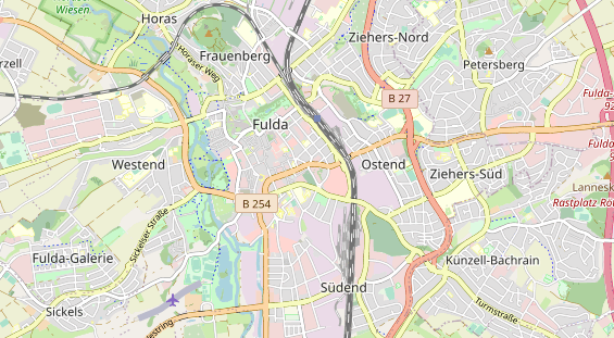Zahnarzt auf Karte