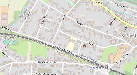 Zahnarzt auf Karte