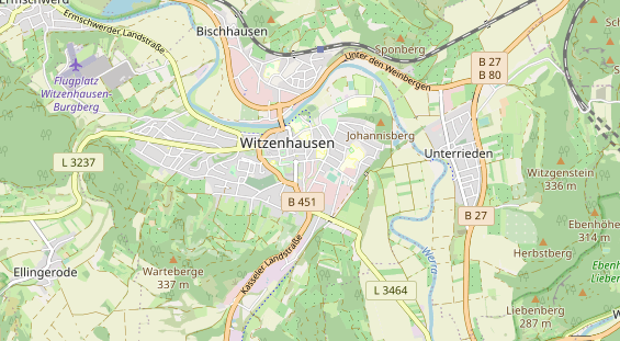 Zahnarzt auf Karte