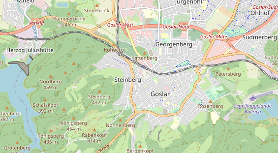 Zahnarzt auf Karte