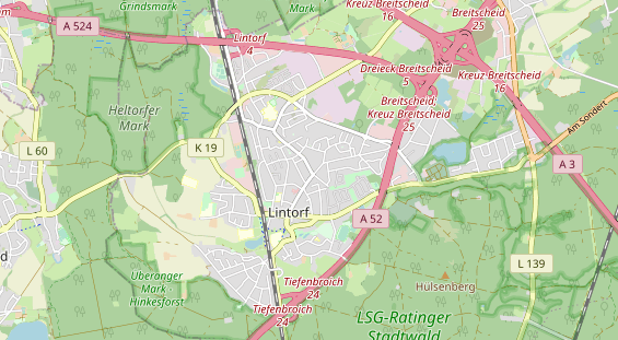 Zahnarzt auf Karte