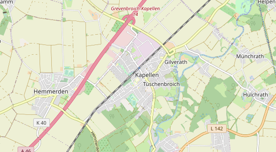 Zahnarzt auf Karte