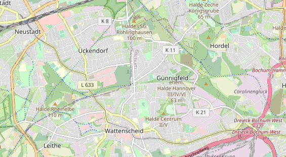 Zahnarzt auf Karte