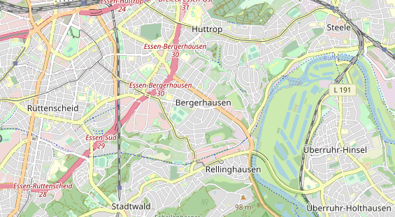 Zahnarzt auf Karte