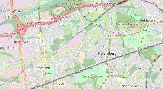 Zahnarzt auf Karte