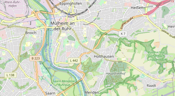 Zahnarzt auf Karte