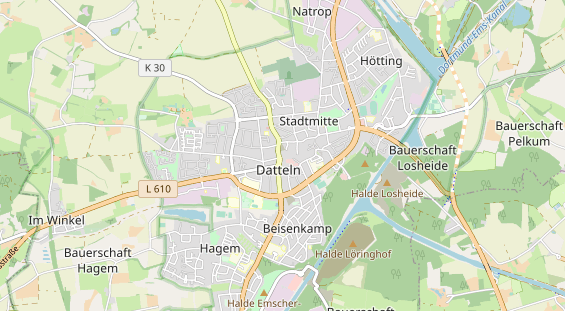 Zahnarzt auf Karte