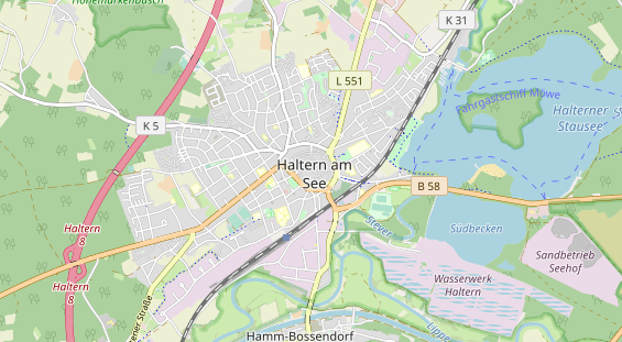 Zahnarzt auf Karte