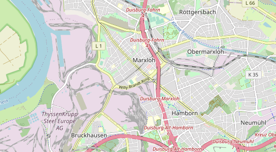 Zahnarzt auf Karte