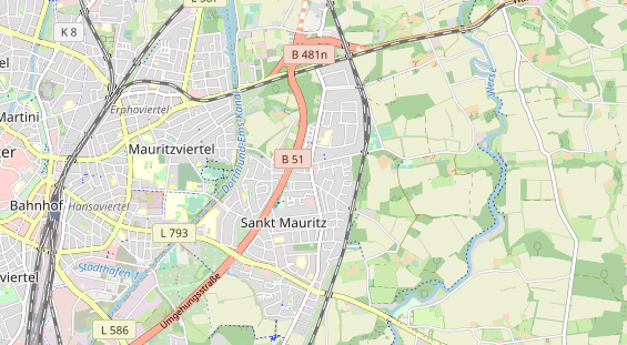 Zahnarzt auf Karte
