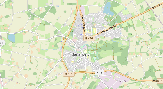 Zahnarzt auf Karte