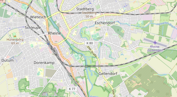 Zahnarzt auf Karte
