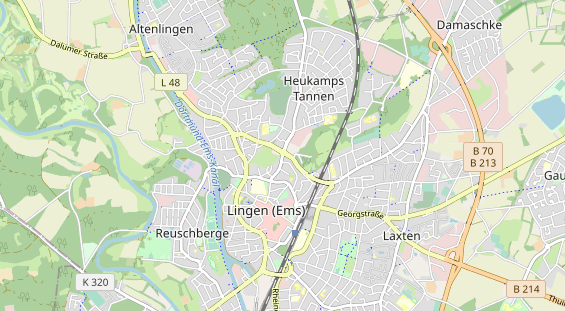 Zahnarzt auf Karte