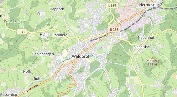 Zahnarzt auf Karte