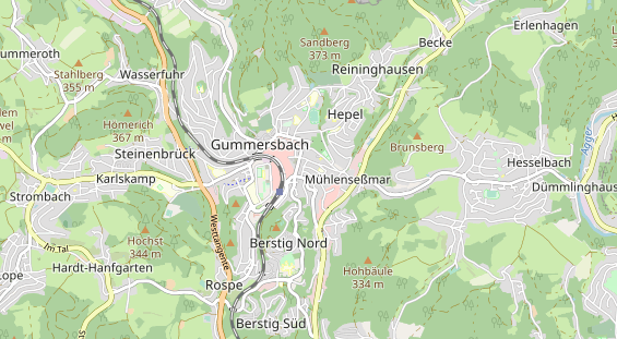 Zahnarzt auf Karte
