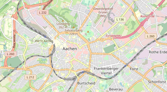 Zahnarzt auf Karte