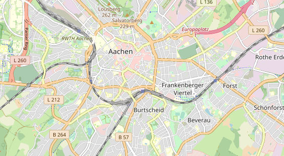 Zahnarzt auf Karte