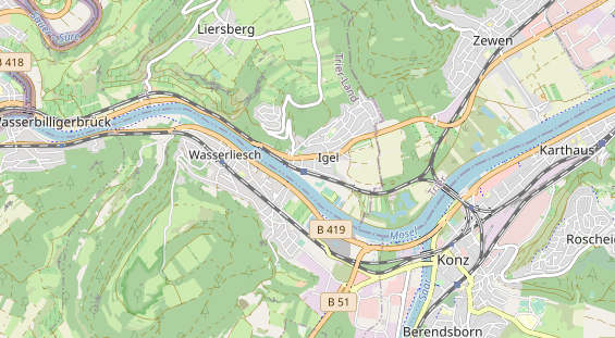 Zahnarzt auf Karte