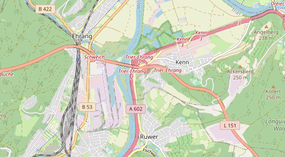 Zahnarzt auf Karte