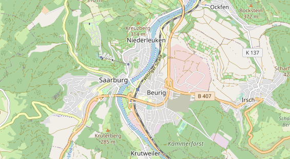Zahnarzt auf Karte