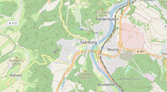 Zahnarzt auf Karte