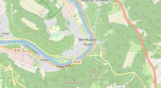 Zahnarzt auf Karte