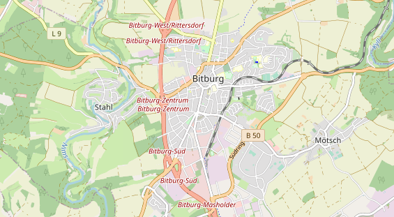 Zahnarzt auf Karte