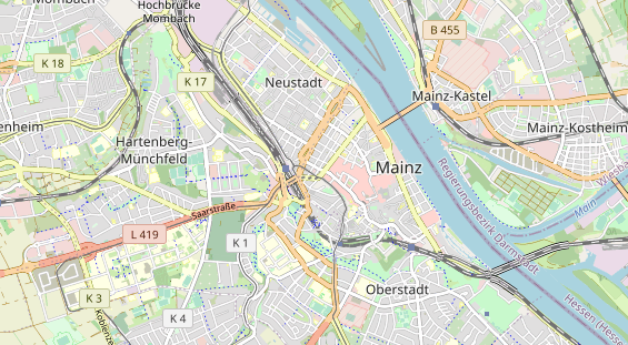 Zahnarzt auf Karte