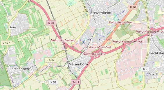 Zahnarzt auf Karte