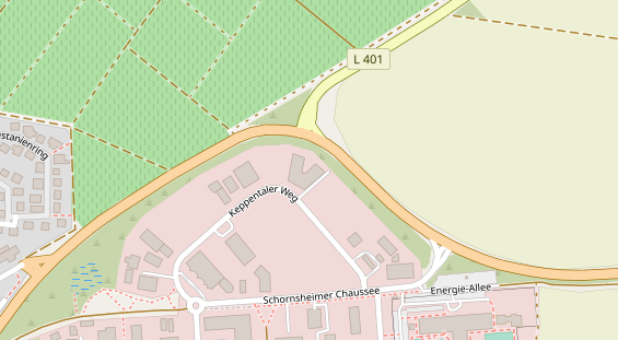 Zahnarzt auf Satellitenbild