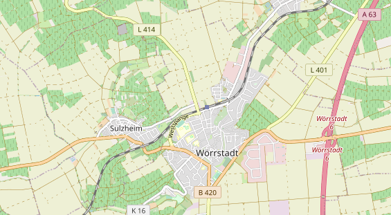 Zahnarzt auf Karte