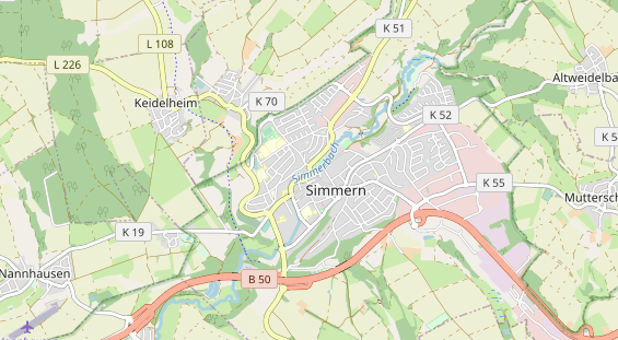 Zahnarzt auf Karte
