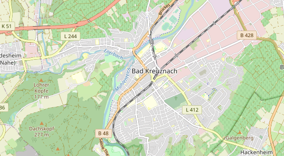 Zahnarzt auf Karte