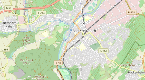 Zahnarzt auf Karte