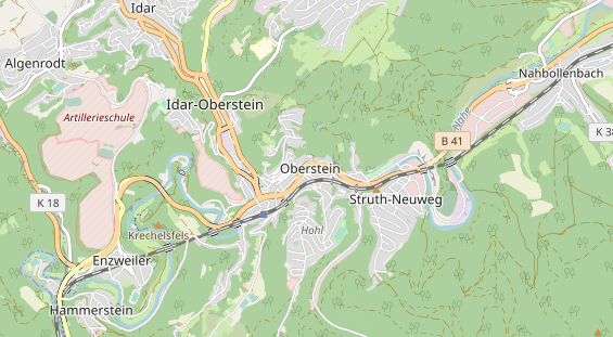 Zahnarzt auf Karte