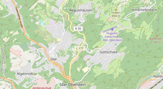 Zahnarzt auf Karte