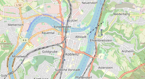 Zahnarzt auf Karte