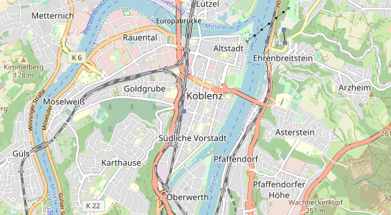 Zahnarzt auf Karte