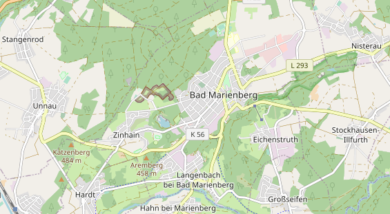 Zahnarzt auf Karte