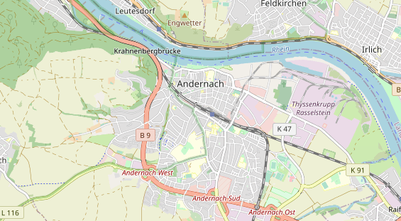 Zahnarzt auf Karte