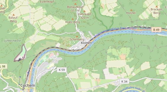 Zahnarzt auf Karte