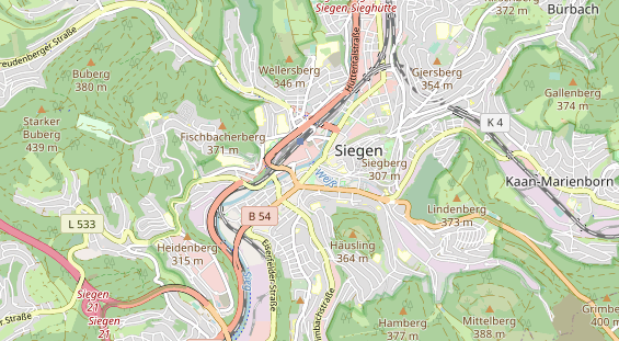 Zahnarzt auf Karte