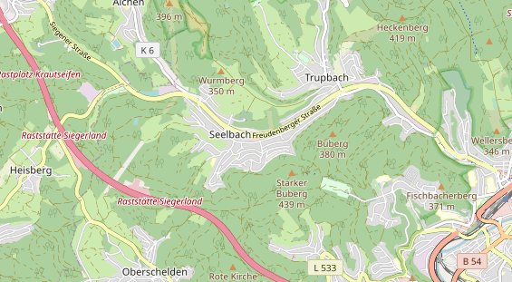 Zahnarzt auf Karte