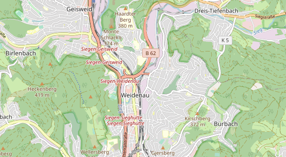 Zahnarzt auf Karte