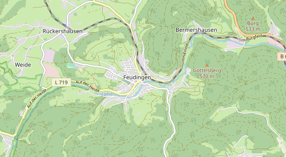 Zahnarzt auf Karte