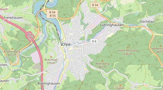 Zahnarzt auf Karte