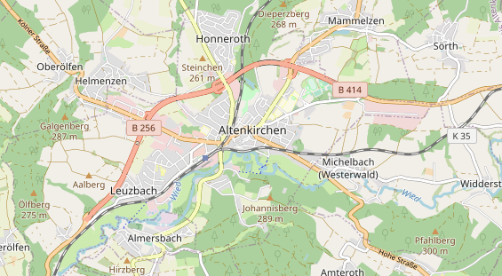 Zahnarzt auf Karte
