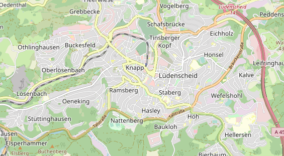 Zahnarzt auf Karte