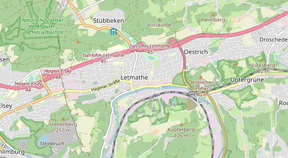 Zahnarzt auf Karte