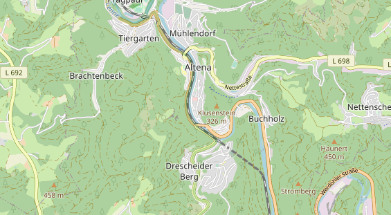 Zahnarzt auf Karte